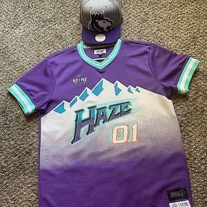 RS1NE We Got Purple Haze Jersey + Mitchell & Ness Sacramento Kings Snapback